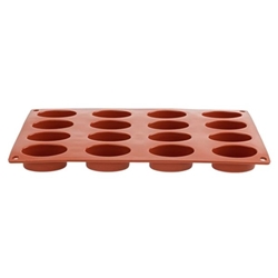 Pavoni Formaflex Silicone Oval Mould 16 Cup