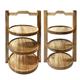 Olympia 3-Tier Stand Mango Wood for 150mm Plates