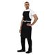 Southside X-Cross Back Bib Apron Denim Black