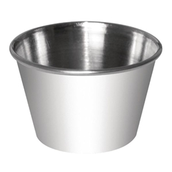 Olympia Dipping Pot Stainless Steel 230ml (12 Pack)