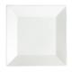 Olympia Whiteware Square Plates Wide Rim 250mm (6 pack)