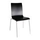 Bolero Black Square Back Side Chair (4 pack)