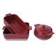 Olympia Red And Taupe Ceramic Roasting Dish