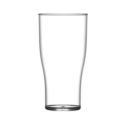 BBP Polycarbonate Nucleated Half Pint Glasses  CE Marked (48 pack)