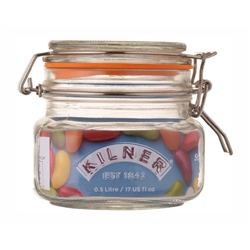 Kilner Clip Top Square Jar 500ml