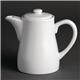 Olympia Whiteware Coffee Pots 310ml (4 pack)