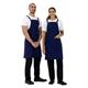 Southside Cotton Canvas Bib Apron Navy