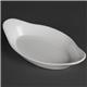 Olympia Whiteware Oval Eared Dishes 229x 127mm (6 pack)