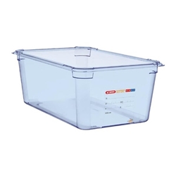 Araven ABS Food Storage Container Blue GN 1/1 200mm