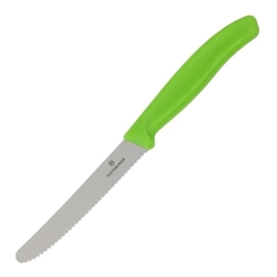 Victorinox Tomato Knife Serrated Green 11.4cm