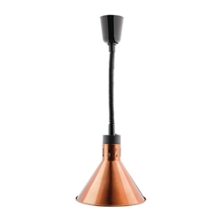Buffalo Conical Retractable Heat Shade Copper Finish