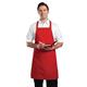 Chef Works Bib Apron Red