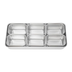 Clover Japanese Yakumi Pan Condiment Holder with 3 Small Inserts