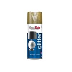 PlastiKote Glitter Effect Spray Gold 400ml