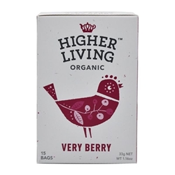 Higher Living Very Berry Organic Teabags (60 Pack)