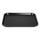 Cambro EpicTread Fibreglass Rectangular Non-Slip Tray Black 350mm