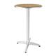 Bolero Ash Round Poseur Height Table 600mm
