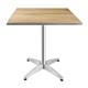 Bolero Square Ash Bistro Table Top 700mm