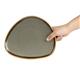 Olympia Kiln Triangular Plate Smoke 230mm (6 Pack)