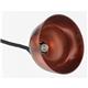 Buffalo Retractable Dome Heat Shade Copper Finish