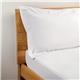 Mitre Essentials Pyramid Oxford Pillowcases White (2 pack)