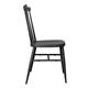 Bolero Windsor Aluminium Black Chairs (4 pack)