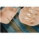 Fiesta Compostable Mini Bamboo Tongs (50 pack)