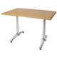 Bolero Aluminium Twin Leg Table Base (2 pack)