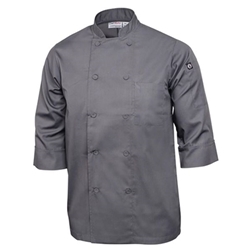 Chef Works Unisex Chef Jacket Grey L