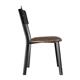 Bolero Metal & PU Side Chairs Vintage Mocha (4 Pack)