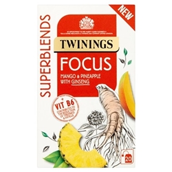 Twinings Superblends Focus Tea Bags (80 pack)