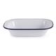 Olympia Enamel Dishes Rectangular 280 x 190mm (6 Pack)