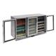 Polar G-Series Back Bar Cooler with Hinged Doors Stainless Steel 330Ltr