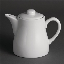 Olympia Whiteware Teapots 483ml (4 pack)