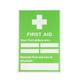 First Aiders Nearest First Aid Box Sign
