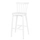 Bolero Windsor Aluminium White High Stools (2 Pack)