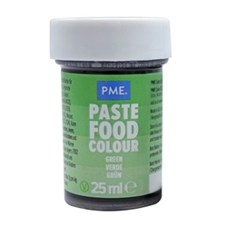 PME Concentrated Paste Food Colour - Pea Green 25g