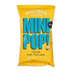 Popcorn Shed Toffee Mini Pop! Single Serve Bag 28g (24 pack)