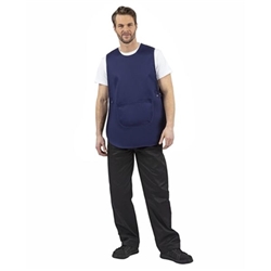 Tabard With Pocket Navy Blue