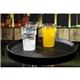 Cambro Camtread Fibreglass Round Non-Slip Tray Black 405mm