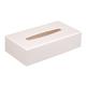 Hotel Complimentary White Rectangular Tissue Holder
