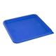 Hygiplas Square Food Storage Container Lid Blue Large