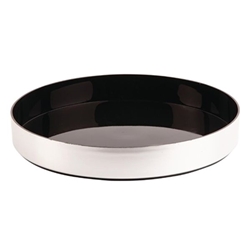 Beaumont Aluminium Round Non-Slip Drinks Tray 330mm