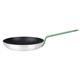 Hygiplas Aluminium Non-stick Teflon Platinum Plus Frying Pan Green Handle 24cm