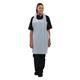 Disposable Polythene Bib Aprons White (100 pack)
