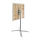 Bolero Ash Flip Top Square Bistro Table 600mm