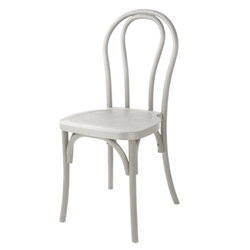 Bolero Soho Bentwood Style Resin Chairs Limewash (4 Pack)