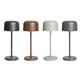 Olympia Siena Table Lamp Round Dome Black 200mm