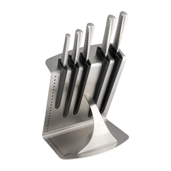 Global Knives Ukon Range 6-Piece Knife Block Set