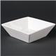 Olympia Lumina Square Bowls White 140mm (6 pack)